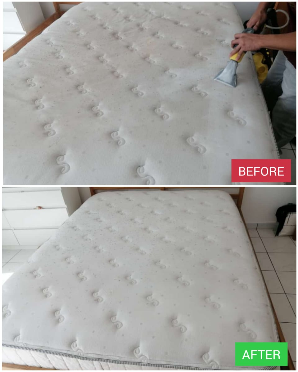 mattress-before and after